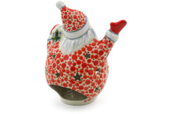 Santa Candle Holder 5"