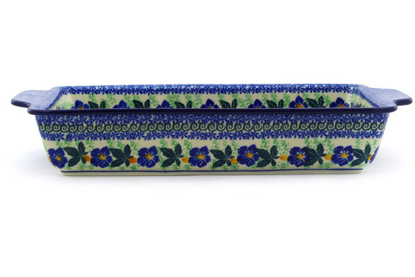 Rectangular Baker with Handles 15"
