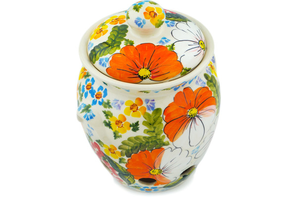 Garlic and Onion Jar 7"