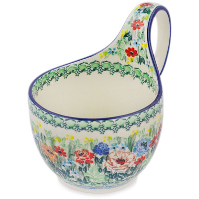 Bowl with Loop-Handle 6"