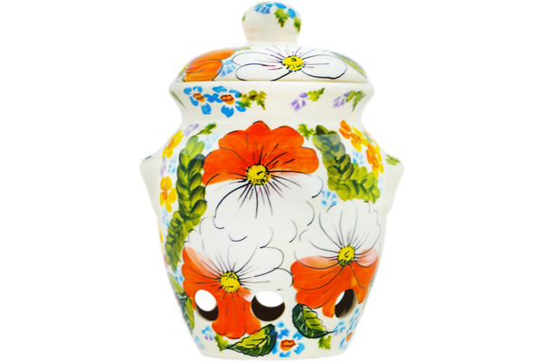 Garlic and Onion Jar 7"