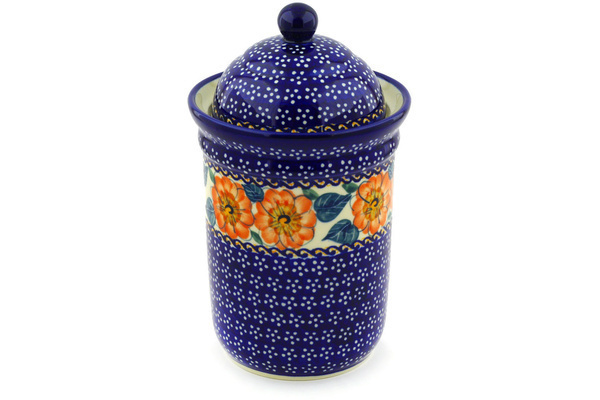 Jar with Lid 9"
