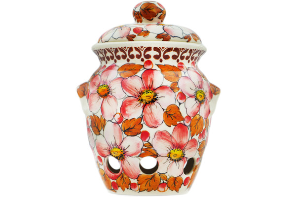 Garlic and Onion Jar 7"