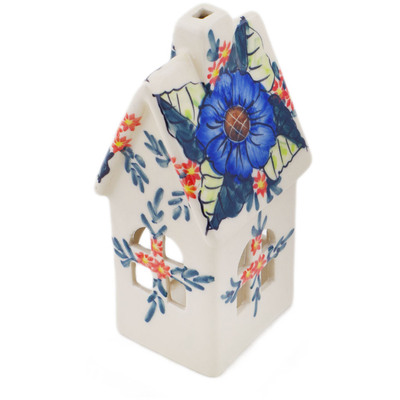 House Shaped Candle Holder 6"