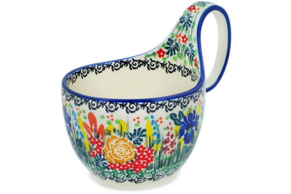 Bowl with Loop-Handle 6"