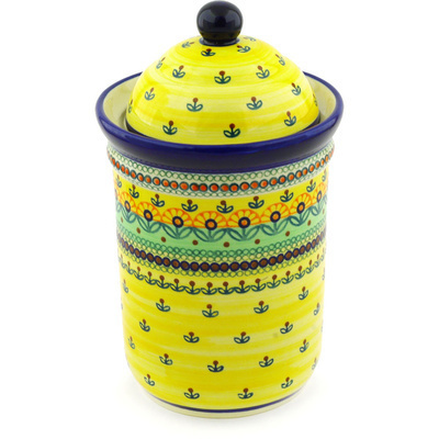 Jar with Lid 9"