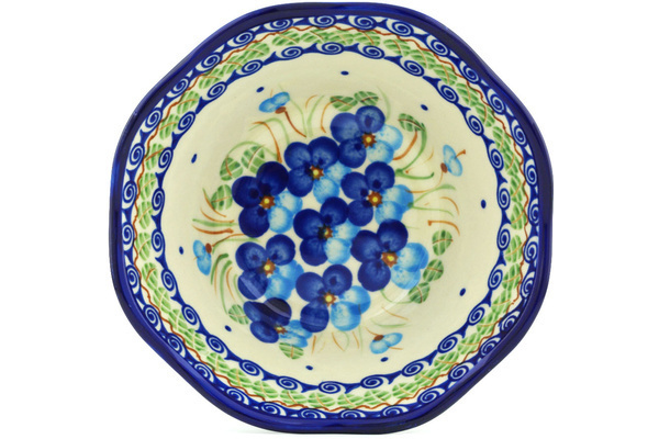 Scalloped Fluted Bowl 7"