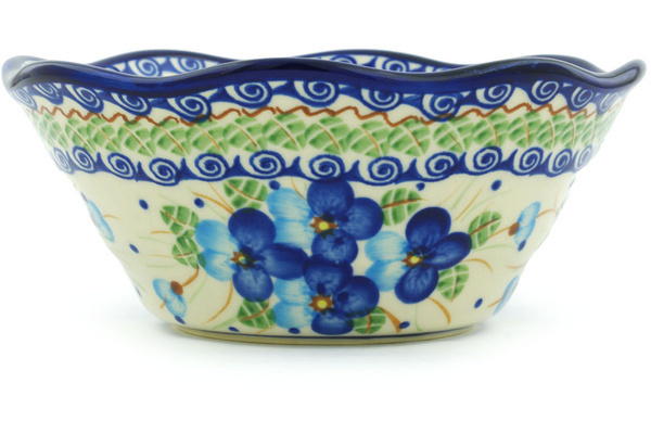 Scalloped Fluted Bowl 7"