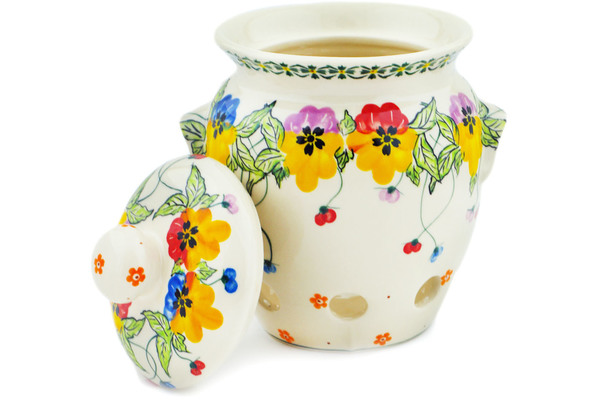 Garlic and Onion Jar 7"