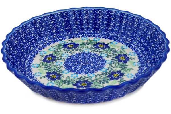 Fluted Pie Dish 10"