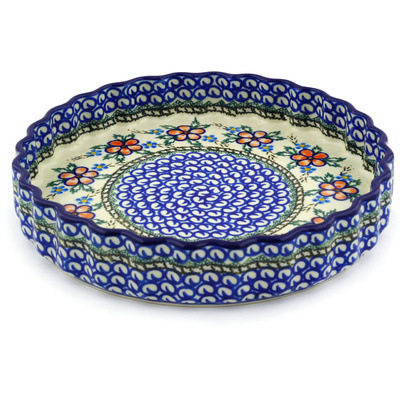 Fluted Pie Dish 9"