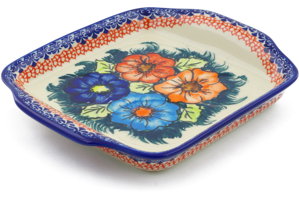 Tray with Handles 8"