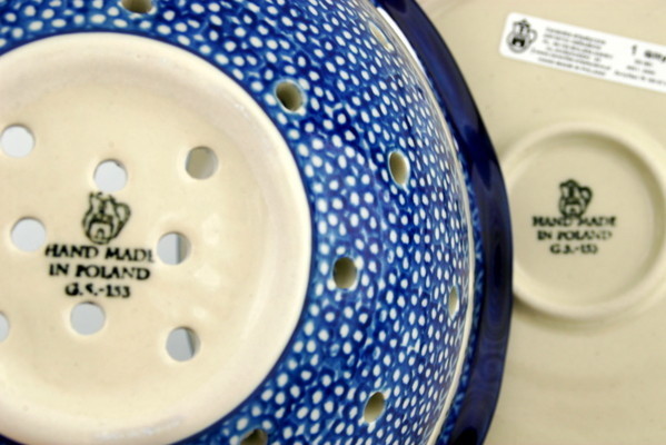 Colander with Plate 9"