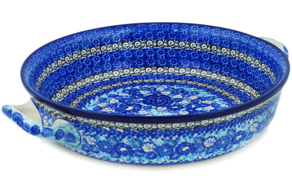 Round Baker with Handles 10-inch