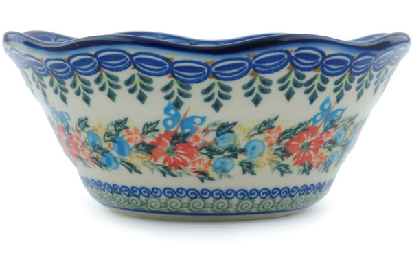 Scalloped Fluted Bowl 7"