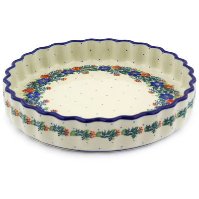 Fluted Pie Dish 9"