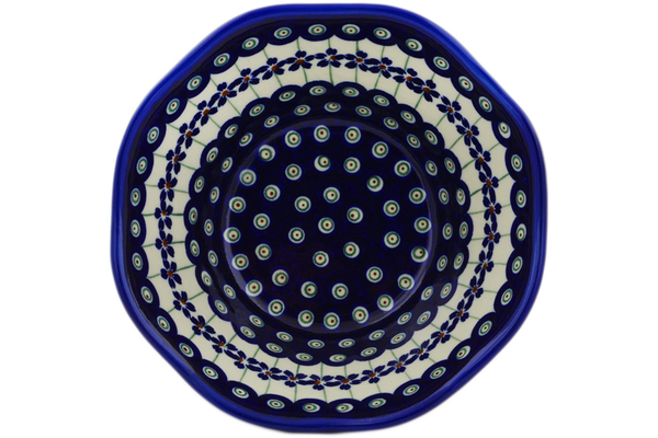 Scalloped Fluted Bowl 7"