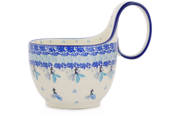 Bowl with Loop-Handle 6"