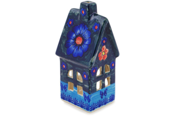 House Shaped Candle Holder 6"
