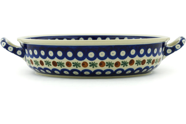 Round Baker with Handles 11"