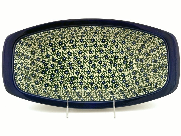 Oval Baker with Handles 14"