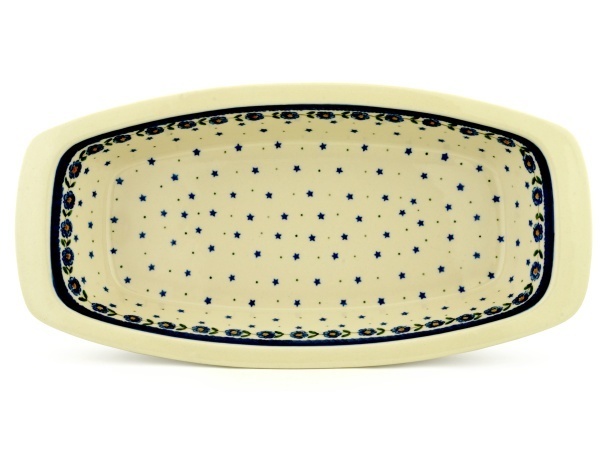 Oval Baker with Handles 14"