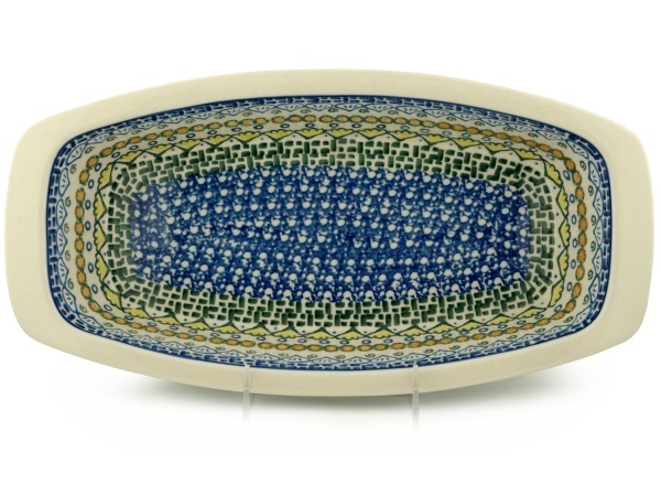 Oval Baker with Handles 14"