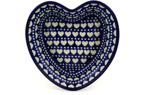 Heart Shaped Bowl 8"