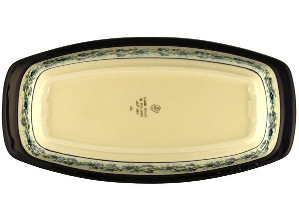 Oval Baker with Handles 14"
