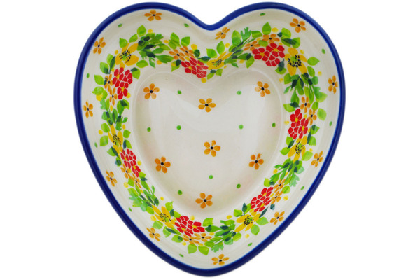 Heart Shaped Bowl 6"
