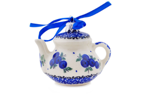 Teapot Ornament 3"