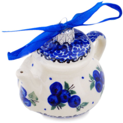 Teapot Ornament 3"
