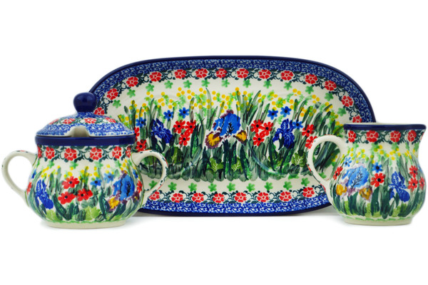 Sugar and Creamer Set 10"