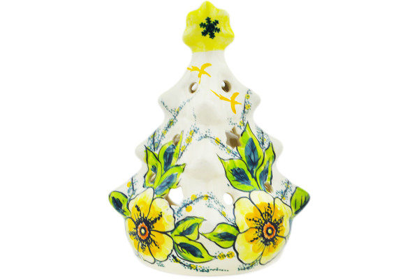 Christmas Tree Candle Holder 8"