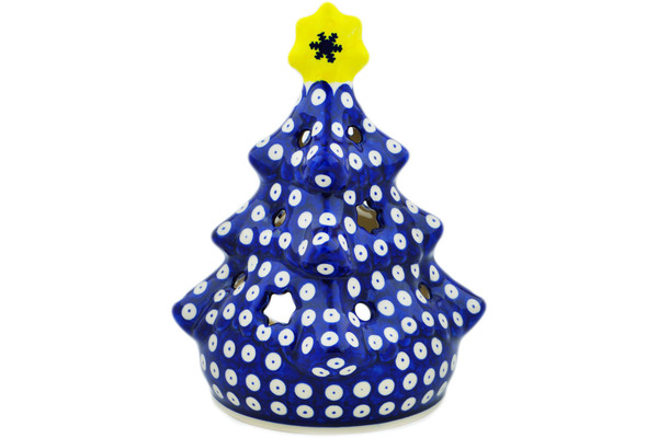 Christmas Tree Candle Holder 8"