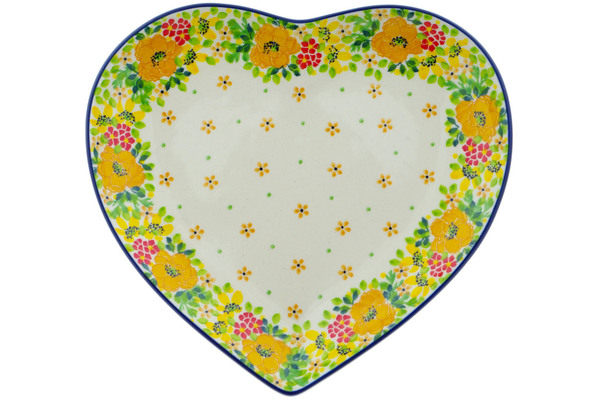 Heart Shaped Platter 9"