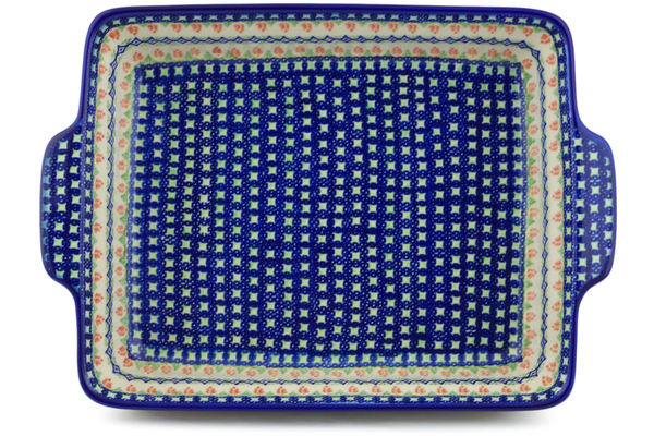 Rectangular Baker with Handles 15"