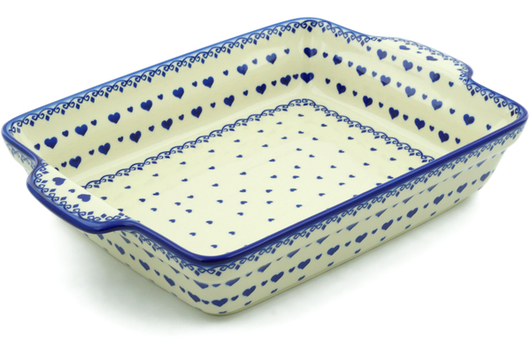 Rectangular Baker with Handles 15"