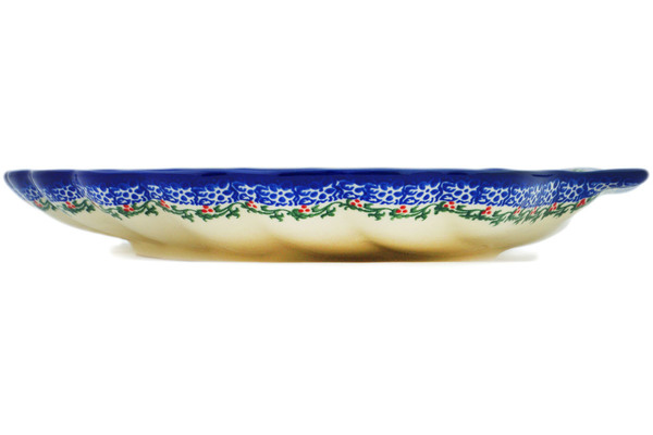 11" Fluted Shell Shaped Platter