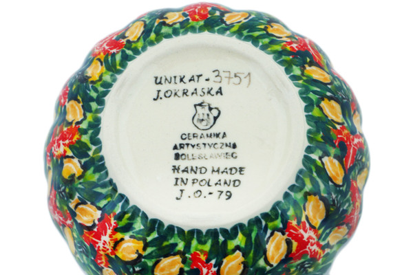 Scalloped Fluted Bowl 5"