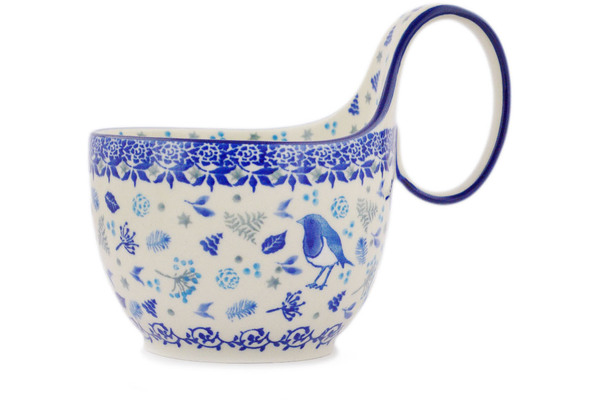 Bowl with Loop-Handle 6"