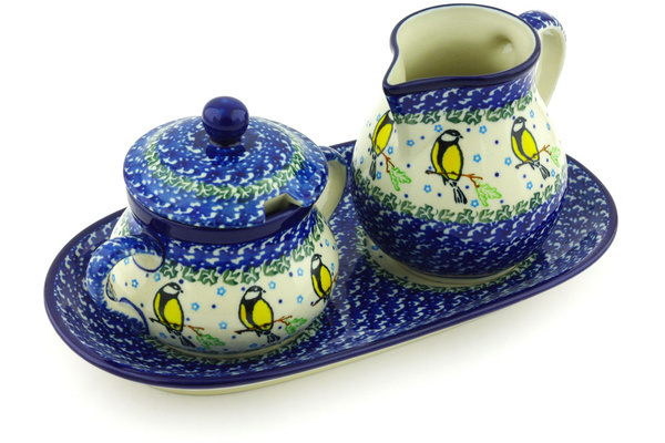 Sugar and Creamer Set 11"