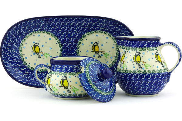 Sugar and Creamer Set 11"