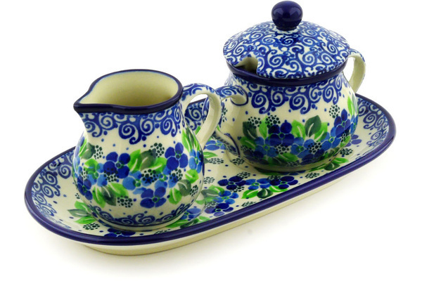 Sugar and Creamer Set 10"