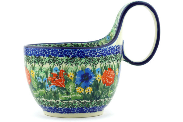 Bowl with Loop-Handle 6"