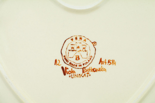 Heart Shaped Platter 10"