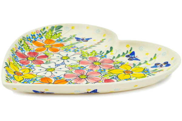 Heart Shaped Platter 10"