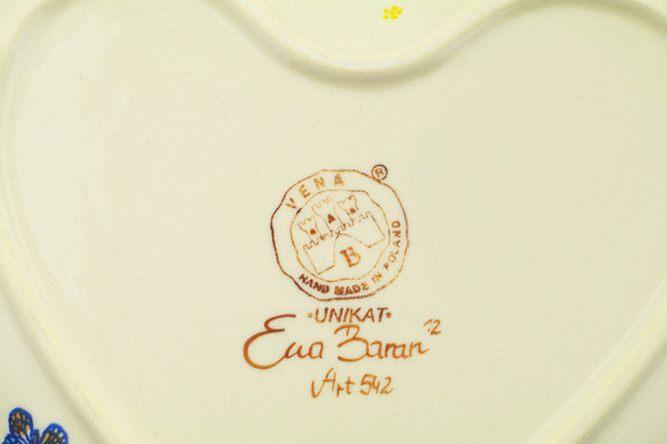 Heart Shaped Platter 10"