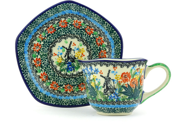 Cup with Saucer 8 oz