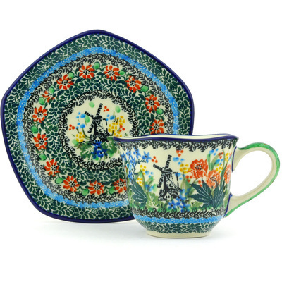 Cup with Saucer 8 oz